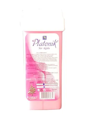 Platonik Pudralı Pembe Kartuş Sir Ağda 100 ML
