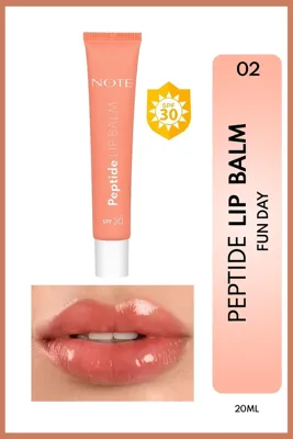 Note Cosmetics Note Peptide Renkli Lip Balm SPF 30 Nemlendirici ve Parlatıcı 02 Fun Day Turuncu