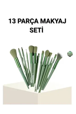 lisinya 13’lü Profesyonel Makyaj Fırça Seti – Yumuşak Sentetik Kıllı, Tüm Cilt Tiplerine Uygun -
