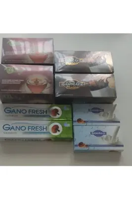 Gano Excel 2 Gano Fresh Diş Macunu + 2 Rooıbos + 2 Clasic + 2 Keçi Sütü Sabunu
