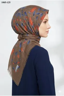 Genel Markalar Polo İst Desenli Flamlı Pamuk Eşarp 1005-125