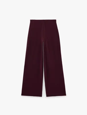 Koton Beli Lastikli Uzun Geniş Paça Pantolon