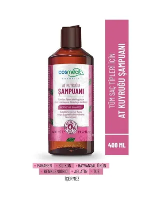 Cosmecit Hızlı Uzamaya Ve Beslemeye Yardımcı At Kuyruğu Şampuan 400ml