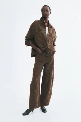 H&M Pamuklu Kot Overshirt Gömlek