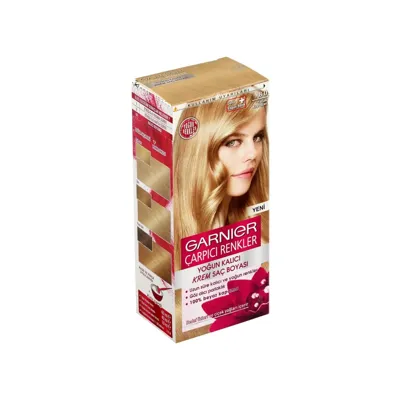 Garnier Çarpıcı Renkler Saç Boyası Parlak Koyu Sarı 8