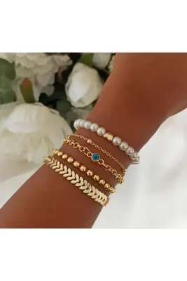 DENİZDENAL Bileklik Kombin Seti 5 adet