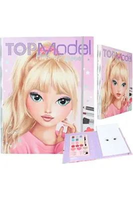 Top Model Topmodel Malzemeli Makyaj Yapma Defteri 412876