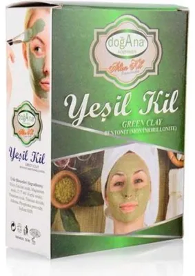 Hace Bazaar Yeşil Kil Öğütülmüş Doğal Saf Naturel 250 gr Mudanis