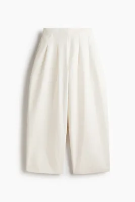 H&M Pamuklu ve Barrel Paçalı Pantolon