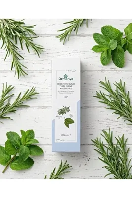 ORMANYA Biberiye Özlü Tıbbi Naneli Kolonya - 180 ml