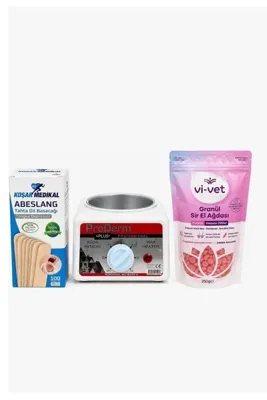 PRODERM Profesyonel Ağda Isıtıcı Seti 250 g