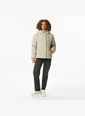 Nautica Kadın Bej Regular Fit Mont
