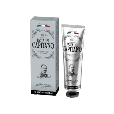 Pasta Del Capitano Aktif Kömür Diş Macunu 75ml
