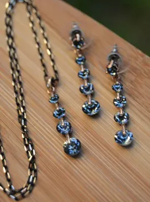 Stoneage Anrtasit Taşlı Zirkon Set