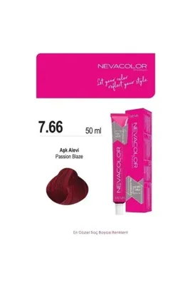 Bilichome Nevacolor Tüp Boya 50ml. 7-66 Aşk Alevi