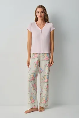 SUWEN Fleur Pijama Takımı