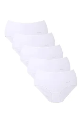 Kom Kadın Basic 5 li Maxi Modal Külot Beyaz