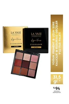 La Vase 9'Lu Eyeshadow Far Paleti