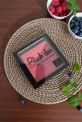 RS Ronassi Cosmetics Blush Duo Natural Blushed Doğal Görünün Veren Allık