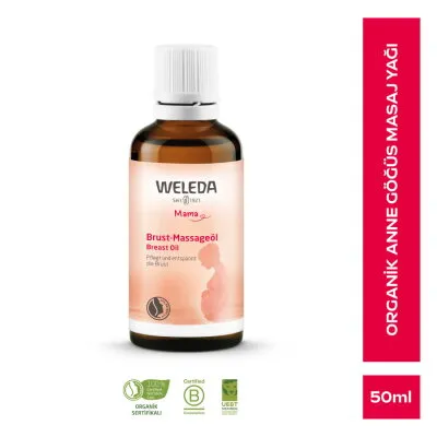 Weleda Organik Göğüs Masaj Yağı 50ml