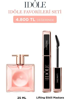 Lancôme Lancome Idôle EDP 25 ML & Maskara Kadın Parfüm Seti