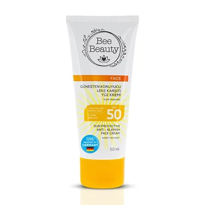 Bee Beauty Güneşten Koruyucu Leke Karşıtı Yüz Kremi 50 ml