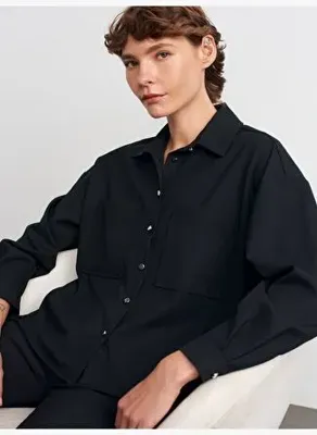 Dilvin 50522 Oversize Gömlek