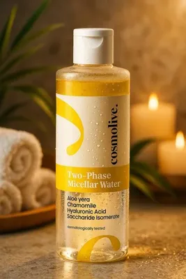 Cosmolive Çift Fazlı Makyaj & Toniği Dermatolojik Onaylı & Anneler Günü Hediye Seti