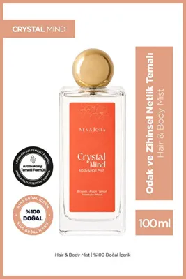 NEVALORA CRYSTAL MİND – Odak ve Zihinsel Netlik Temalı Hair & Body Mist 100 ml