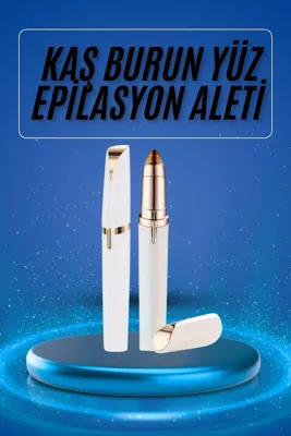 ZERO LAND SVL-SHOP Kaş Bıyık Epilasyon Aleti İnce Uçlu Yüz Için Tüy (92442) Alıcı Pilli