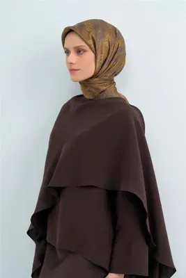 Armine Saf İpek Twill Eşarp 9522D 07