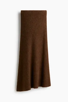H&M Alpaka Karışımlı Etek