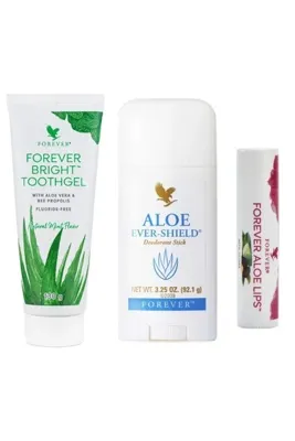 Forever Living Forever Aloe Ever- Deodorant (stick Rolon Koltukaltı) + Diş Macunu Brıght Aloe Vera Ve Aloe Lips