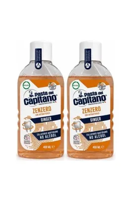 PASTA DEL CAPITANO Zencefilli Ağız Bakım Suyu 400 Ml x 2 Adet