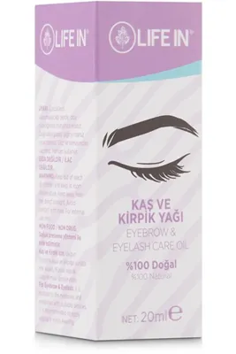 Life In Marka: Kaş Ve Kirpik Yağı 20 Ml Kategori: Bakım Yağı
