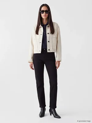 LCW EVERYDAY Slim Mom Jean