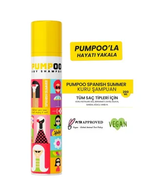 Pumpoo Spanish Summer Kuru Şampuan 200 ML