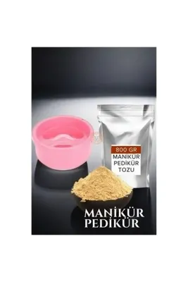 ModaCar Manikür Tası Ve Tozu Set 800 gr