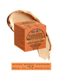 KUATRA SPF 50+ Doğal-Mineral Güneş Koruyucu Renkli Balm 50ml