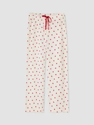 LCW DREAM Beli Lastikli Desenli Kadın Pijama Alt
