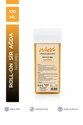 Wetto Kartuş Ağda 100ml Naturel (Sarı)