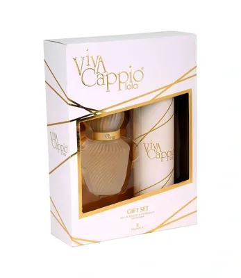 Viva Cappio Lola Edt 60 Ml Kadın Parfüm + 150 Ml Kadın Deodorant Hediyelik Seti Şık Tasarım