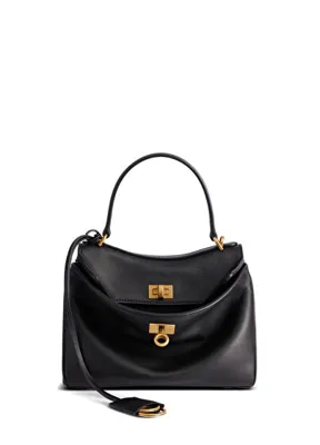 Balenciaga Rodeo Mini Siyah Kadın Deri Çanta