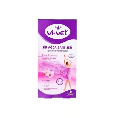 Vi-vet 41 Parça Pudralı Sir Ağda Bant Seti