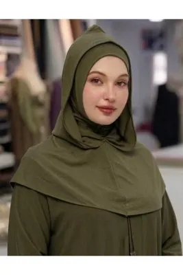 SAMARA SCARF KAPÜŞONLU HİJAB SANDY