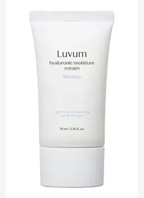 LUVUM Bambu Özü ve Bitkisel Hyalüronik Asit İçeren Hipoalerjenik Yoğun Nemlendirici Luvum Bamboo Cream