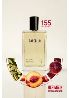 Bargello 155 Floral Kadın Parfüm 50 ml EDP Turunçgil Kokusuyla Tüm Cilt Tiplerine Uygun