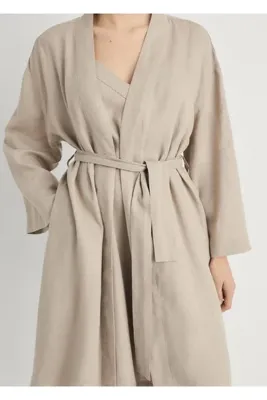 MANGO Woman Keten sabahlık