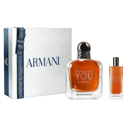 Emporio Armani Stronger With You Intensely Edp 100 Ml + Edp 15 Ml