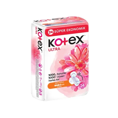 Kotex Ped Ultra Normal 24'lü